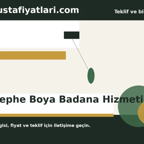İç Cephe Boya Badana Hizmeti - Harpuşta Fiyatları