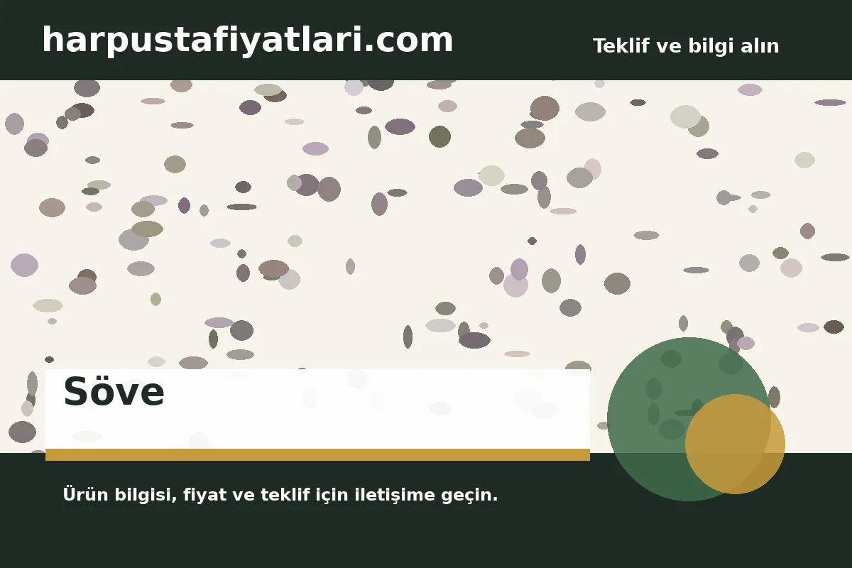 Söve ürün banner